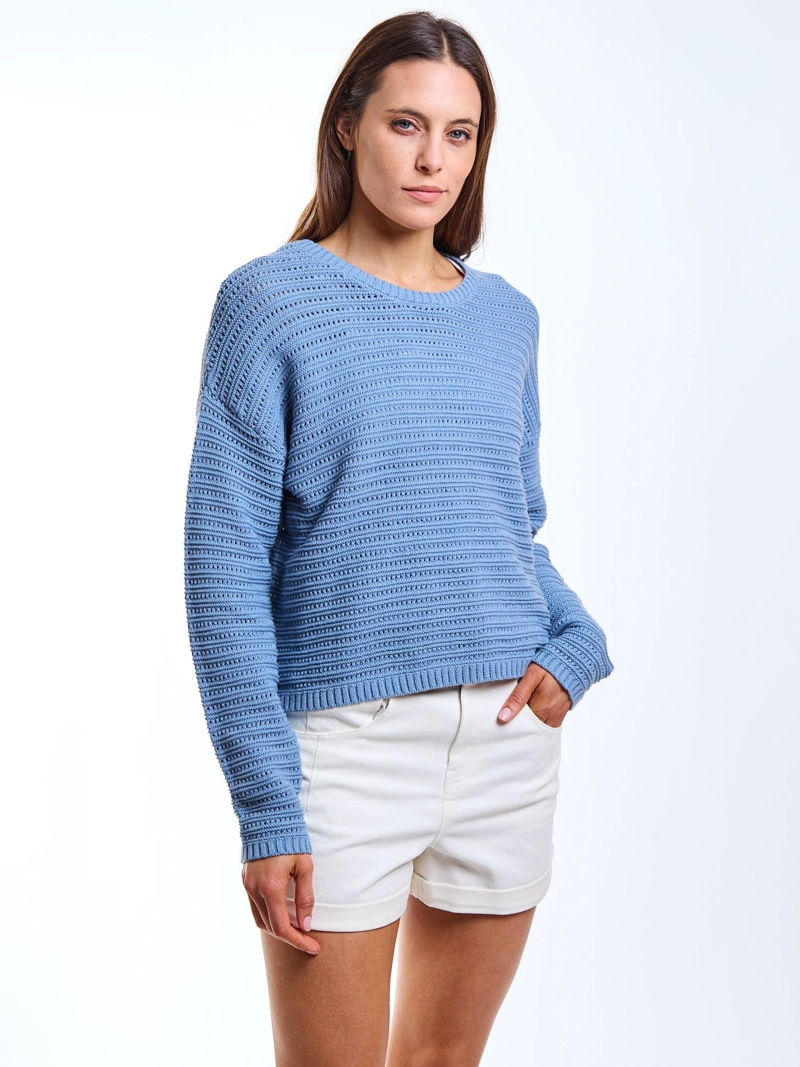 SWEATER ALBA AZUL MUJER MAUI AND SONS - 5