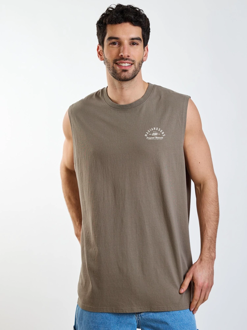 POLERA SM BREAKER VERDE HOMBRE MAUI AND SONS - 1