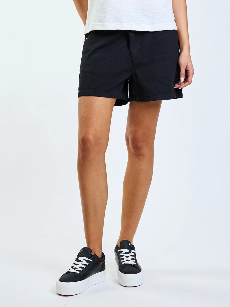 SHORT SURFIE NEGRO MUJER MAUI AND SONS - 1