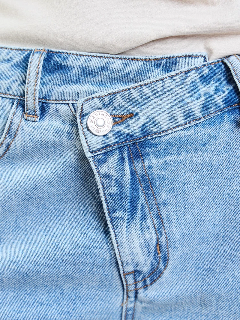 SHORT JEANS KONA CELESTE MUJER MAUI AND SONS - 5