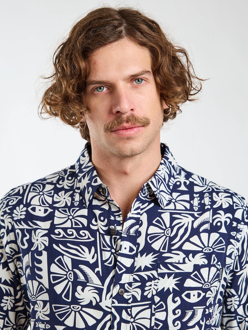 CAMISA MC MAUIKO MULTICOLOR HOMBRE MAUI AND SONS - 4