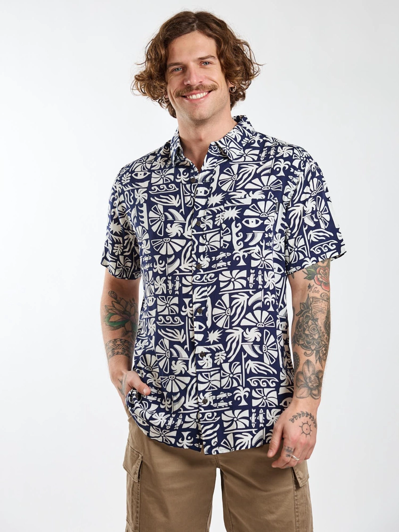 CAMISA MC MAUIKO MULTICOLOR HOMBRE MAUI AND SONS - 6
