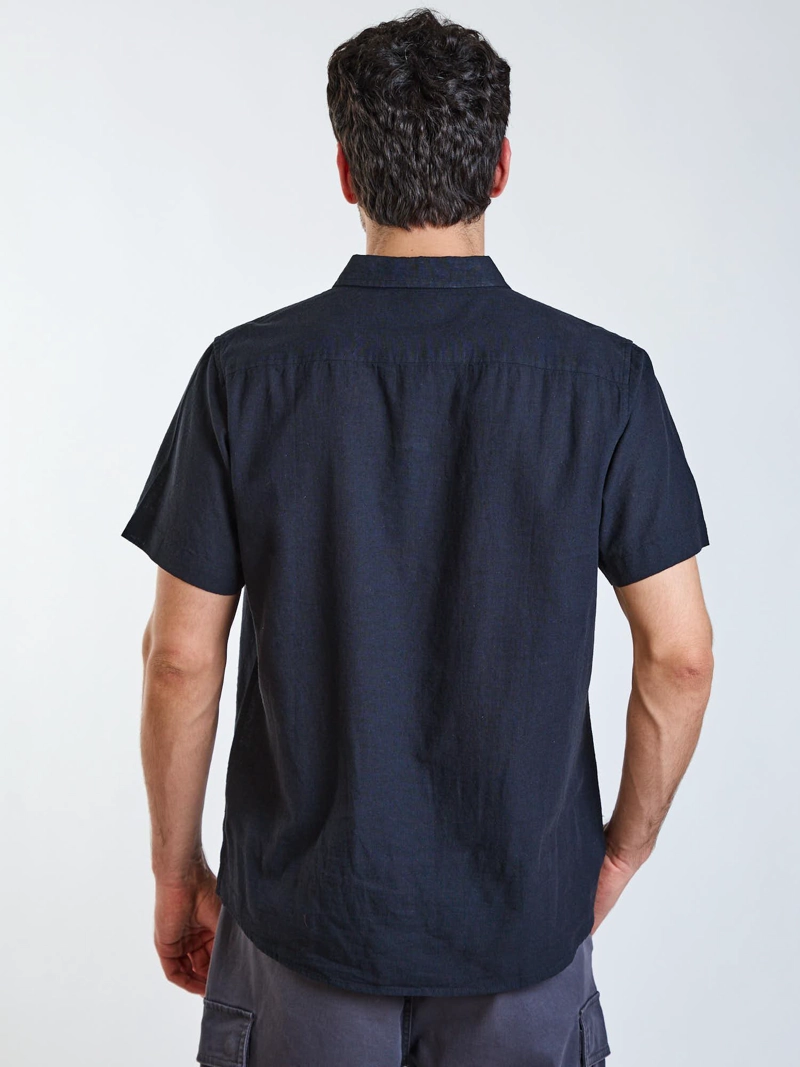 CAMISA MC KOA NEGRO HOMBRE MAUI AND SONS - 2