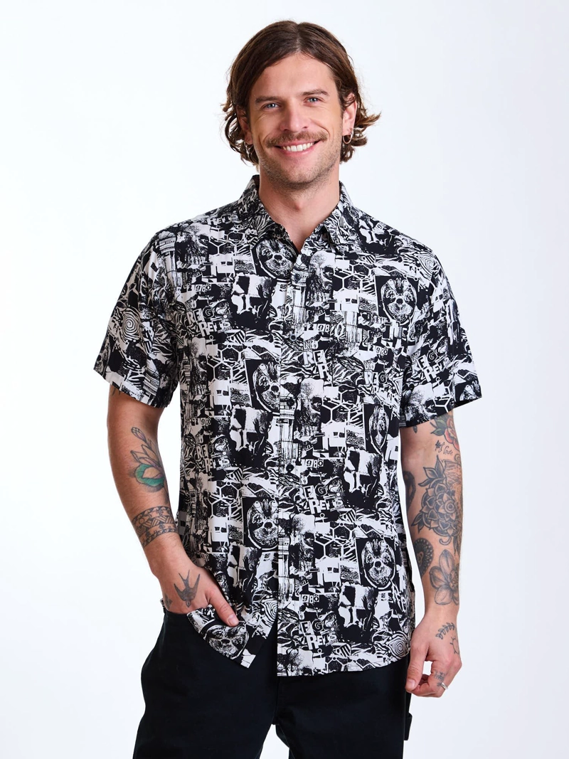 CAMISA MC BREEZY MULTICOLOR HOMBRE MAUI AND SONS - 1
