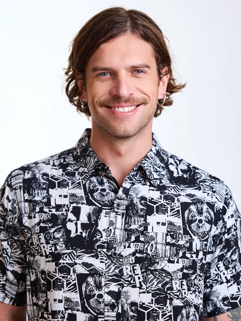 CAMISA MC BREEZY MULTICOLOR HOMBRE MAUI AND SONS - 4