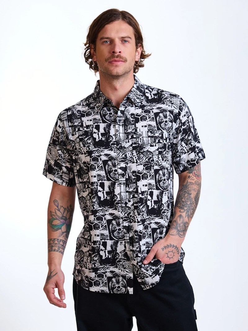 CAMISA MC BREEZY MULTICOLOR HOMBRE MAUI AND SONS - 5