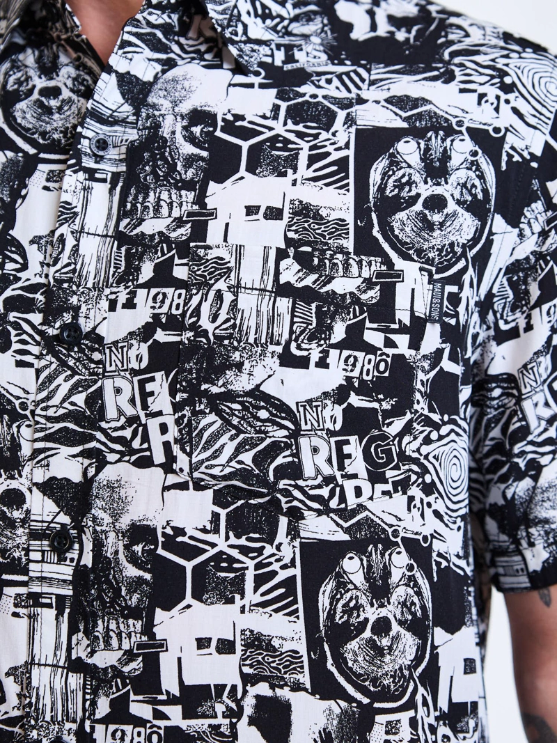 CAMISA MC BREEZY MULTICOLOR HOMBRE MAUI AND SONS - 6