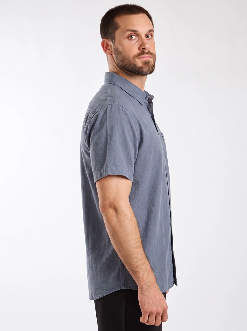 CAMISA MC ALOHA CELESTE HOMBRE MAUI AND SONS - 3