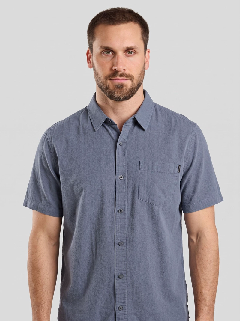 CAMISA MC ALOHA CELESTE HOMBRE MAUI AND SONS - 4