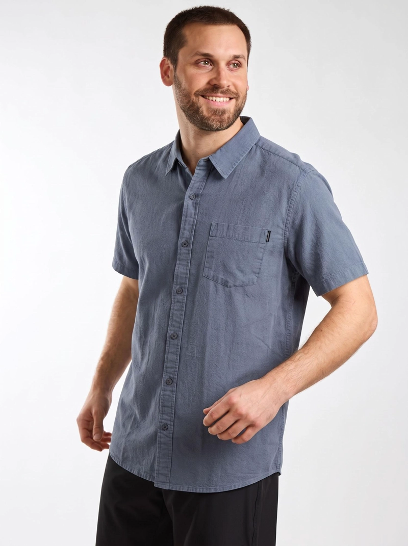 CAMISA MC ALOHA CELESTE HOMBRE MAUI AND SONS - 5