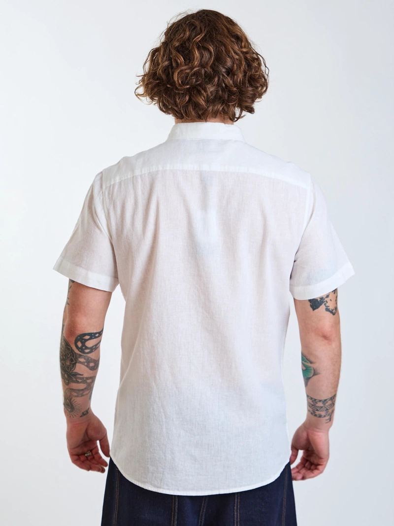 CAMISA MC KOA BLANCO HOMBRE MAUI AND SONS - 2