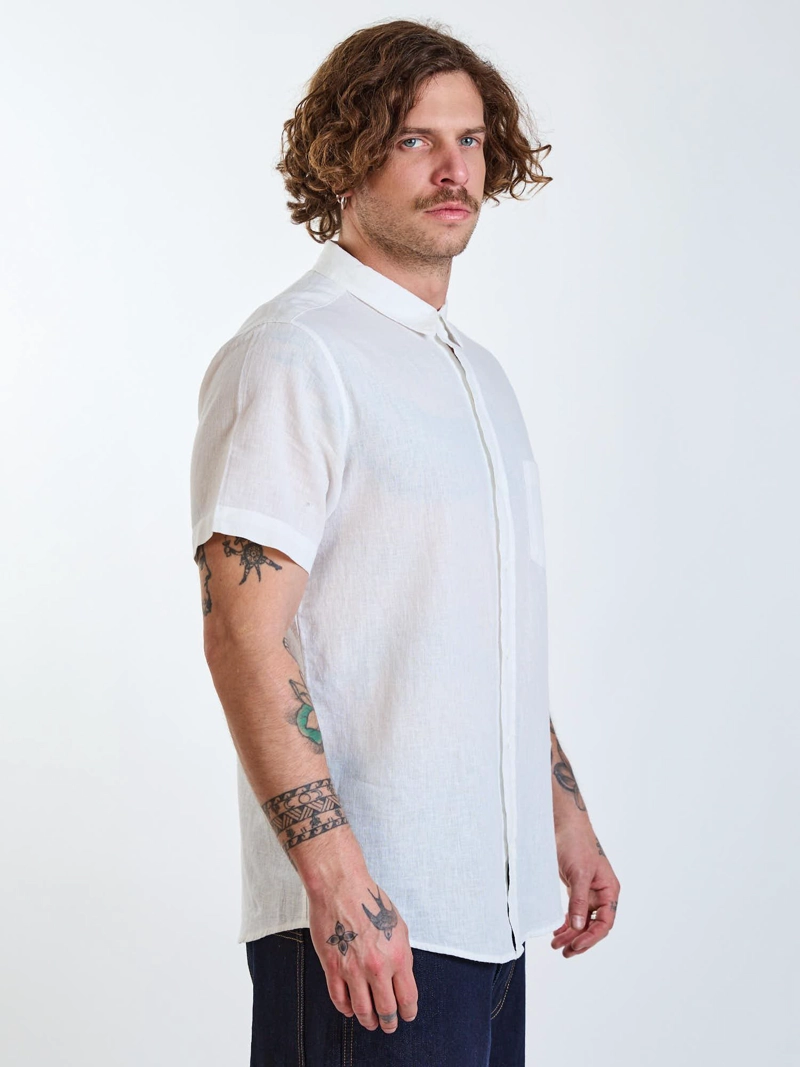 CAMISA MC KOA BLANCO HOMBRE MAUI AND SONS - 3
