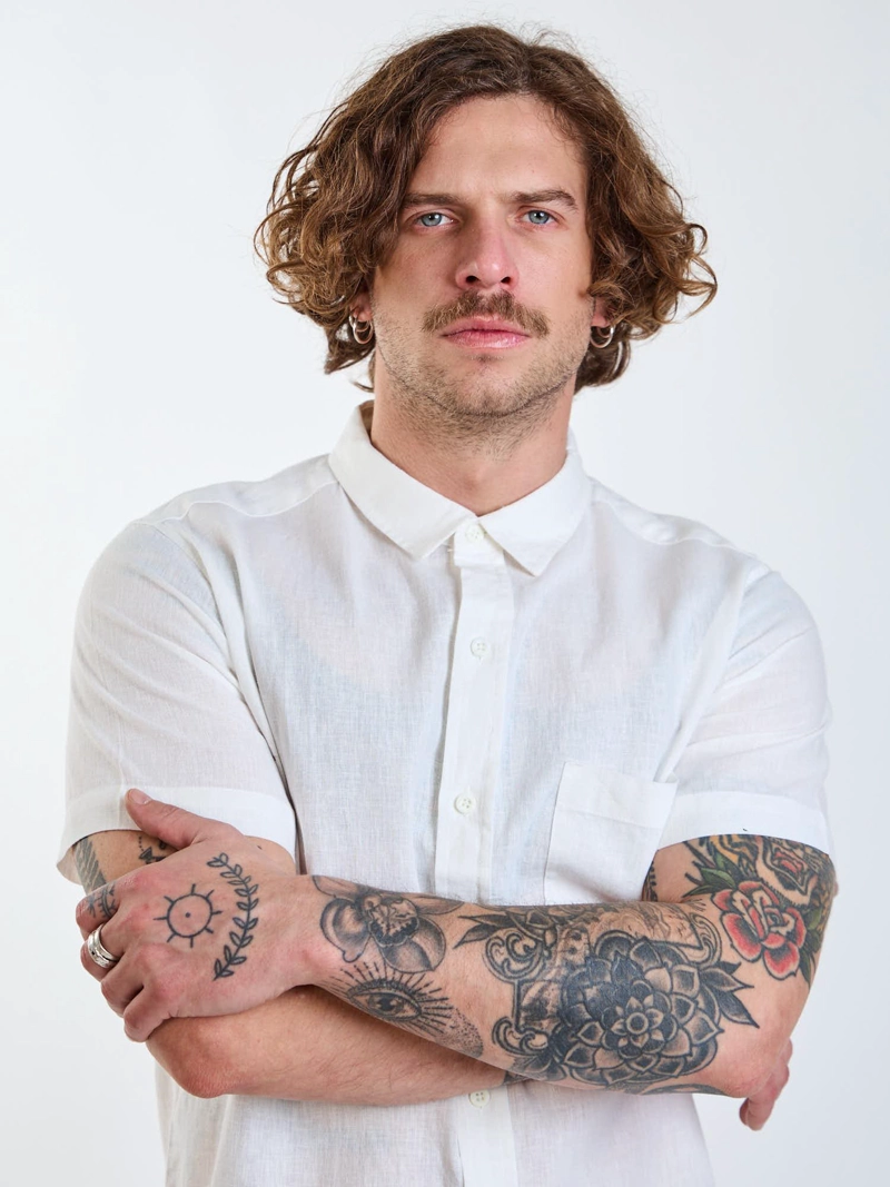 CAMISA MC KOA BLANCO HOMBRE MAUI AND SONS - 4