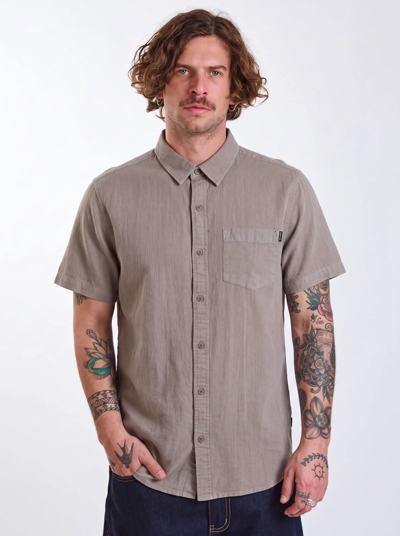 CAMISA MC ALOHA CAFE  HOMBRE MAUI AND SONS - 1