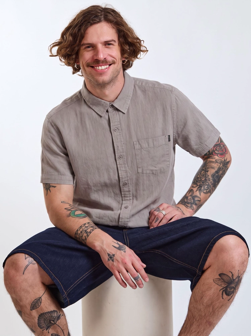 CAMISA MC ALOHA CAFE  HOMBRE MAUI AND SONS - 5