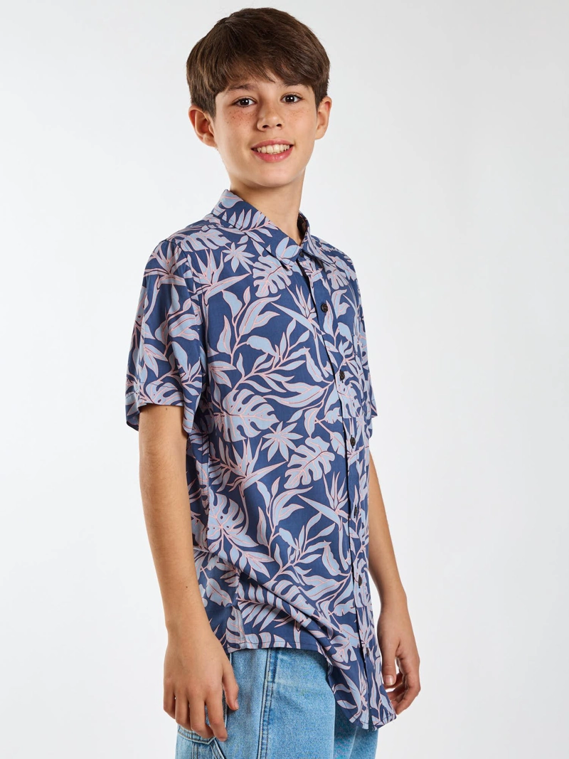 CAMISA MC BREEZO MULTICOLOR INFANTIL MAUI AND SONS - 3