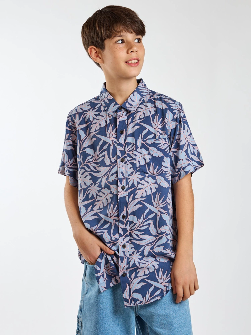 CAMISA MC BREEZO MULTICOLOR INFANTIL MAUI AND SONS - 6