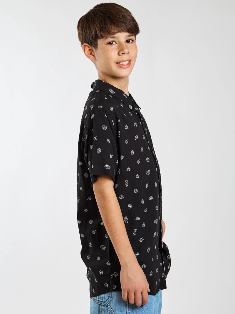 CAMISA MC PALMY MULTICOLOR INFANTIL MAUI AND SONS - 3