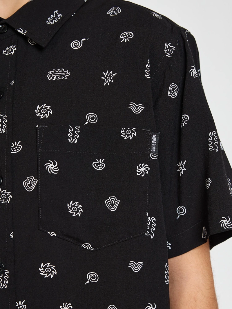 CAMISA MC PALMY MULTICOLOR INFANTIL MAUI AND SONS - 5