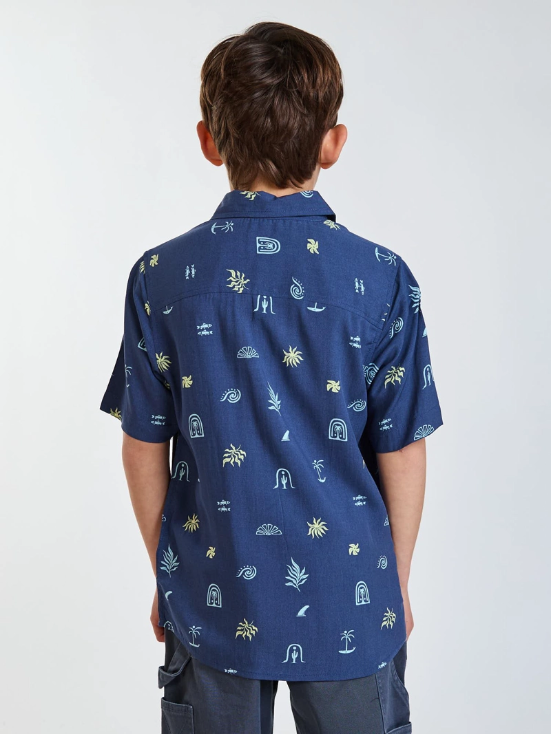 CAMISA MC RIPPY MULTICOLOR INFANTIL MAUI AND SONS - 2