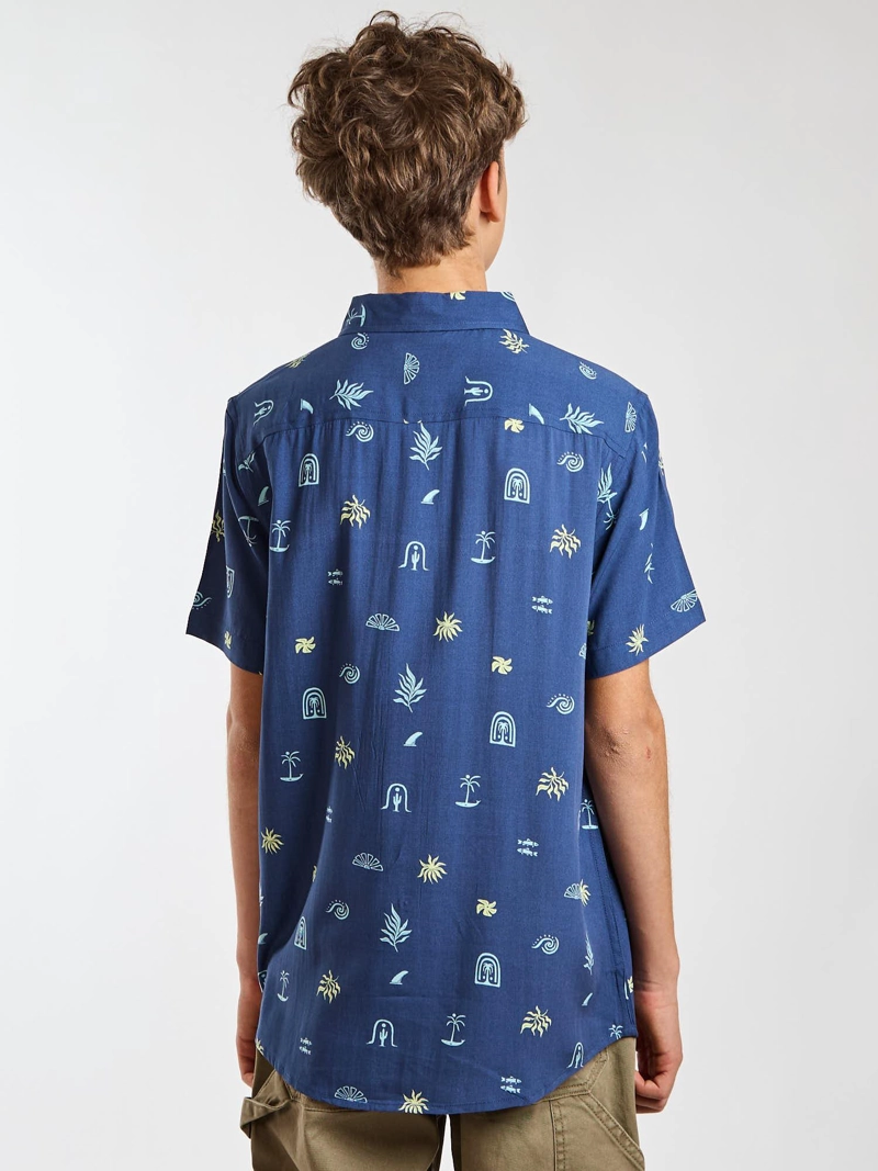 CAMISA MC TIKI MULTICOLOR INFANTIL MAUI AND SONS - 2