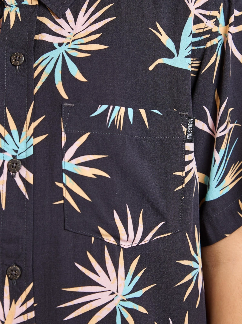 CAMISA MC WAVELY MULTICOLOR INFANTIL MAUI AND SONS - 5