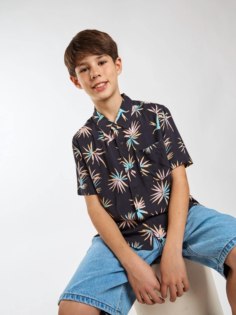 CAMISA MC WAVELY MULTICOLOR INFANTIL MAUI AND SONS - 7