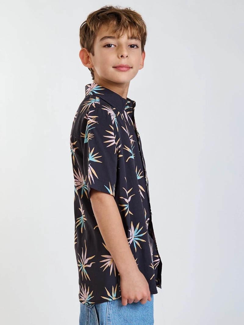 CAMISA MC SUNWAVE MULTICOLOR INFANTIL MAUI AND SONS - 3