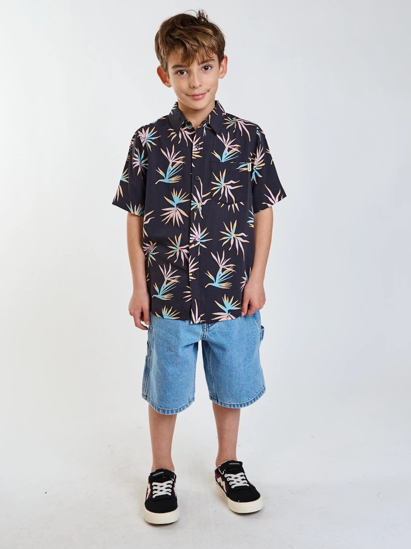 CAMISA MC SUNWAVE MULTICOLOR INFANTIL MAUI AND SONS - 7
