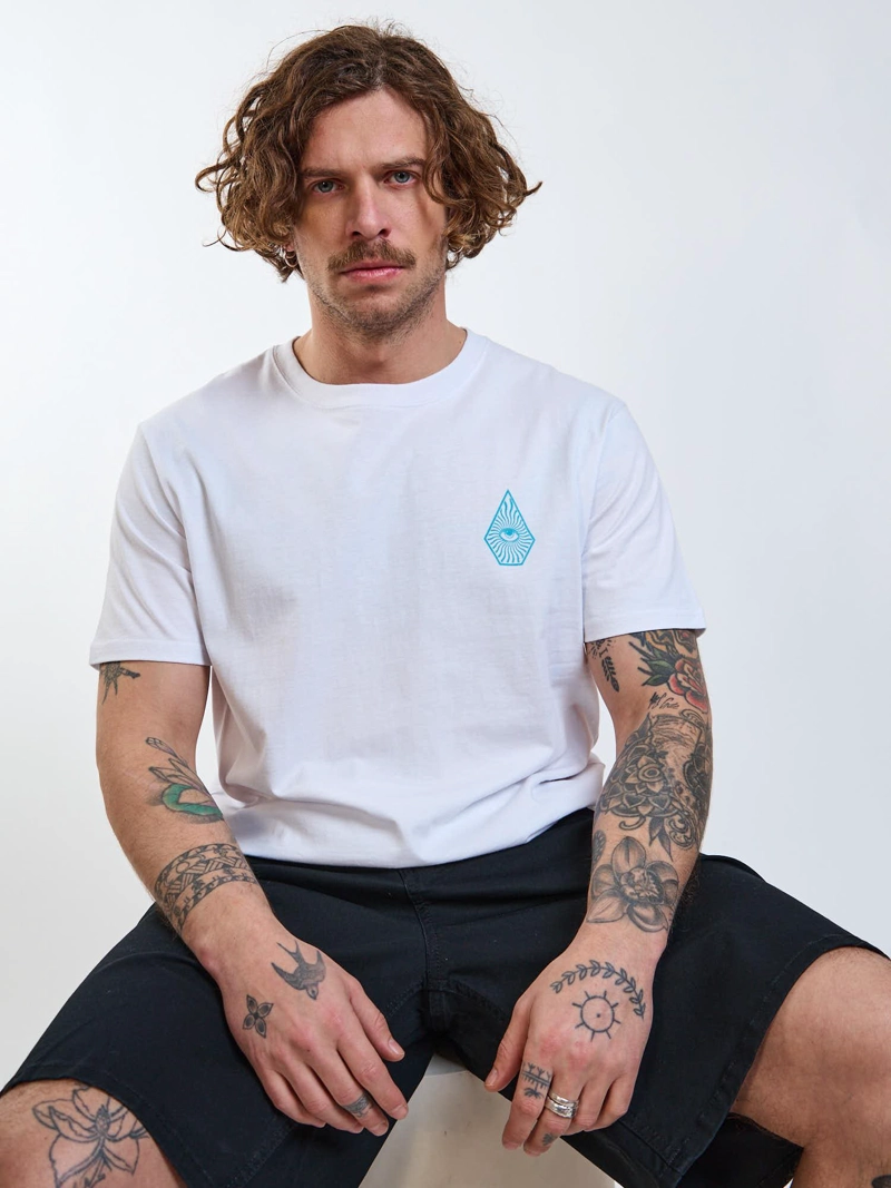 POLERA MC V-ENT BLANCO HOMBRE VOLCOM - 8