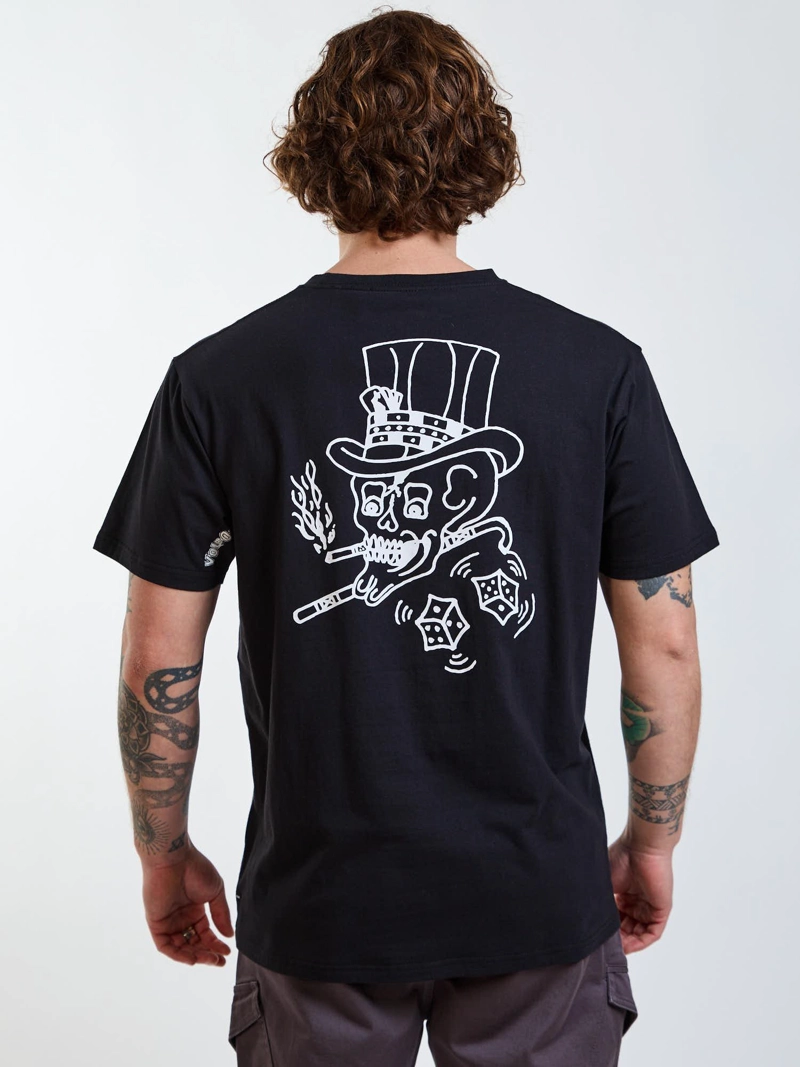 POLERA MC RIP TIDE NEGRO HOMBRE VOLCOM - 2