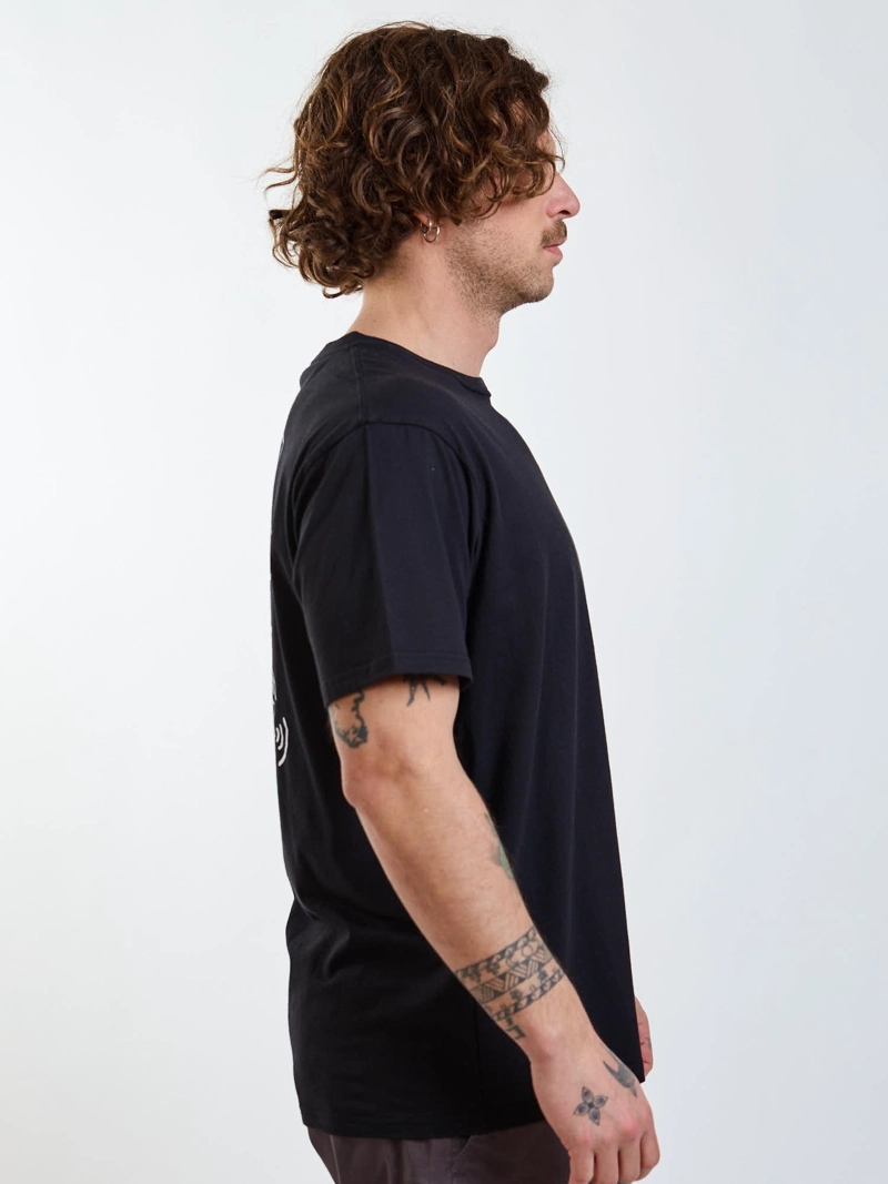 POLERA MC RIP TIDE NEGRO HOMBRE VOLCOM - 3