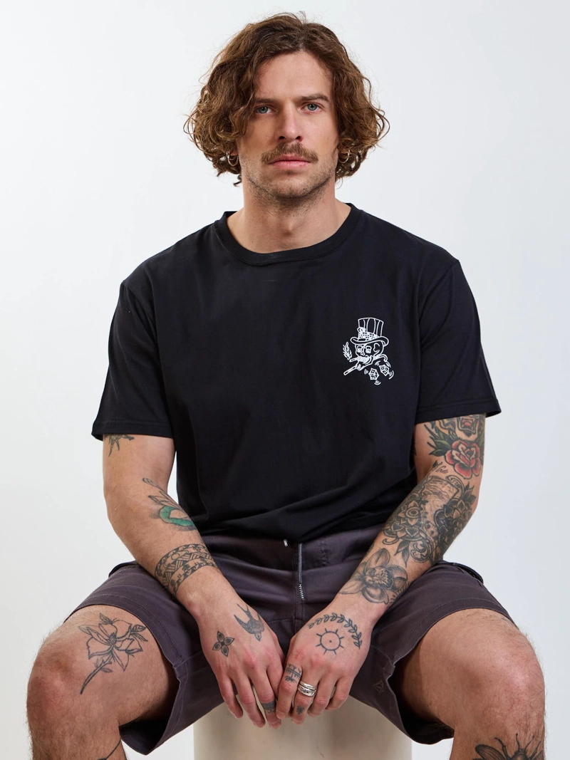 POLERA MC RIP TIDE NEGRO HOMBRE VOLCOM - 9