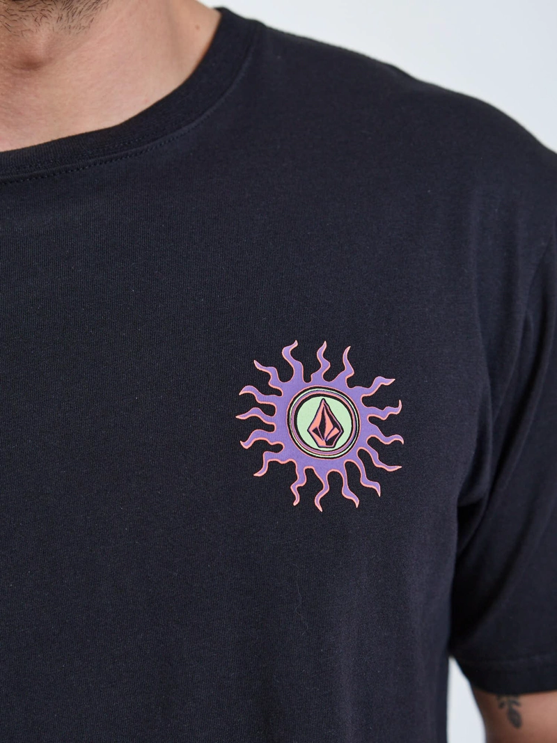 POLERA MC MORRISTONE NEGRO HOMBRE VOLCOM - 6