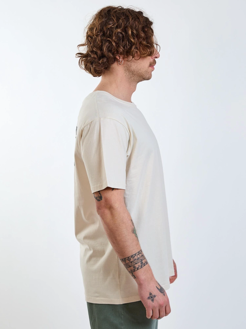 POLERA MC MIGRANE BEIGE HOMBRE VOLCOM - 3