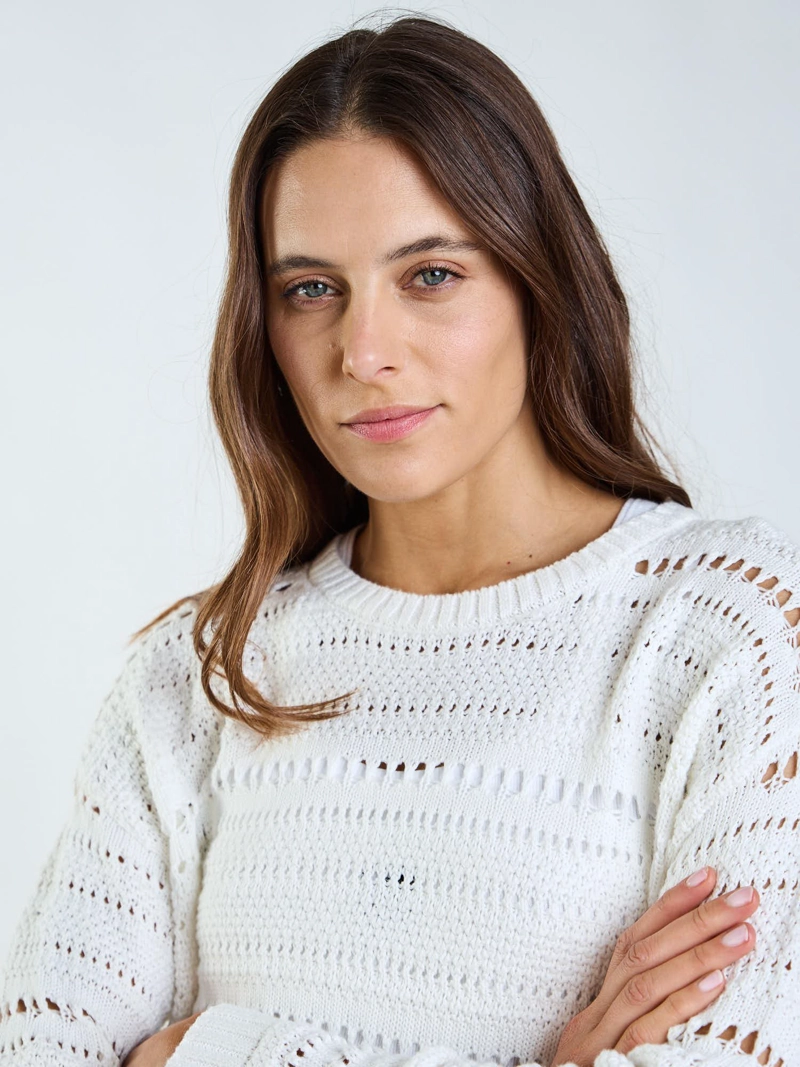 SWEATER LUMA BLANCO MUJER MAUI AND SONS - 4