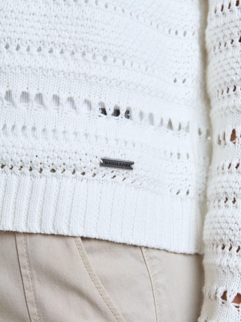 SWEATER LUMA BLANCO MUJER MAUI AND SONS - 5