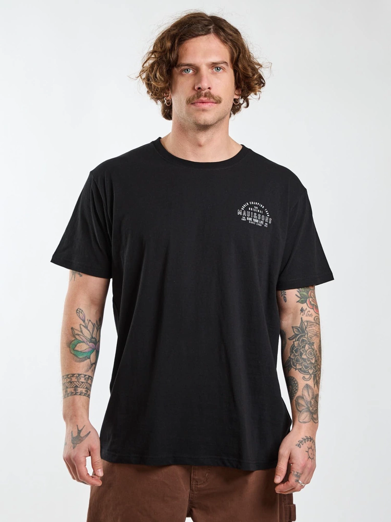 POLERA MC RIDE NEGRO HOMBRE MAUI AND SONS - 1