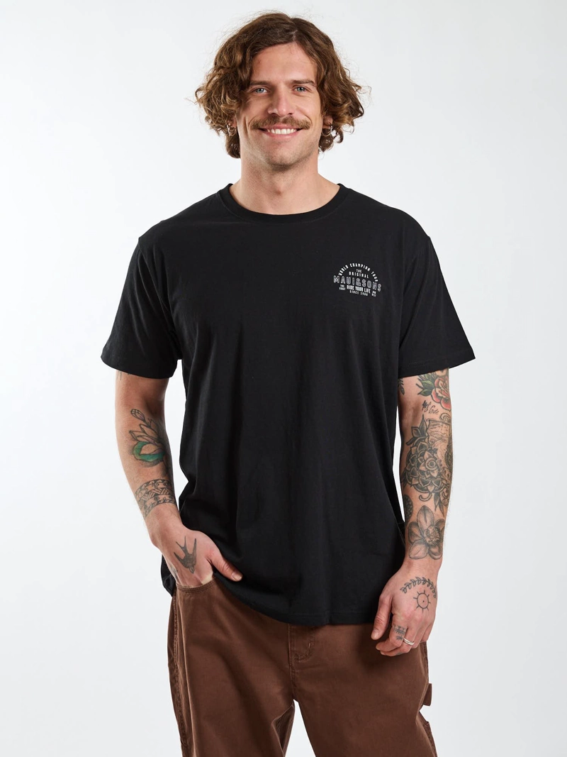 POLERA MC RIDE NEGRO HOMBRE MAUI AND SONS - 7