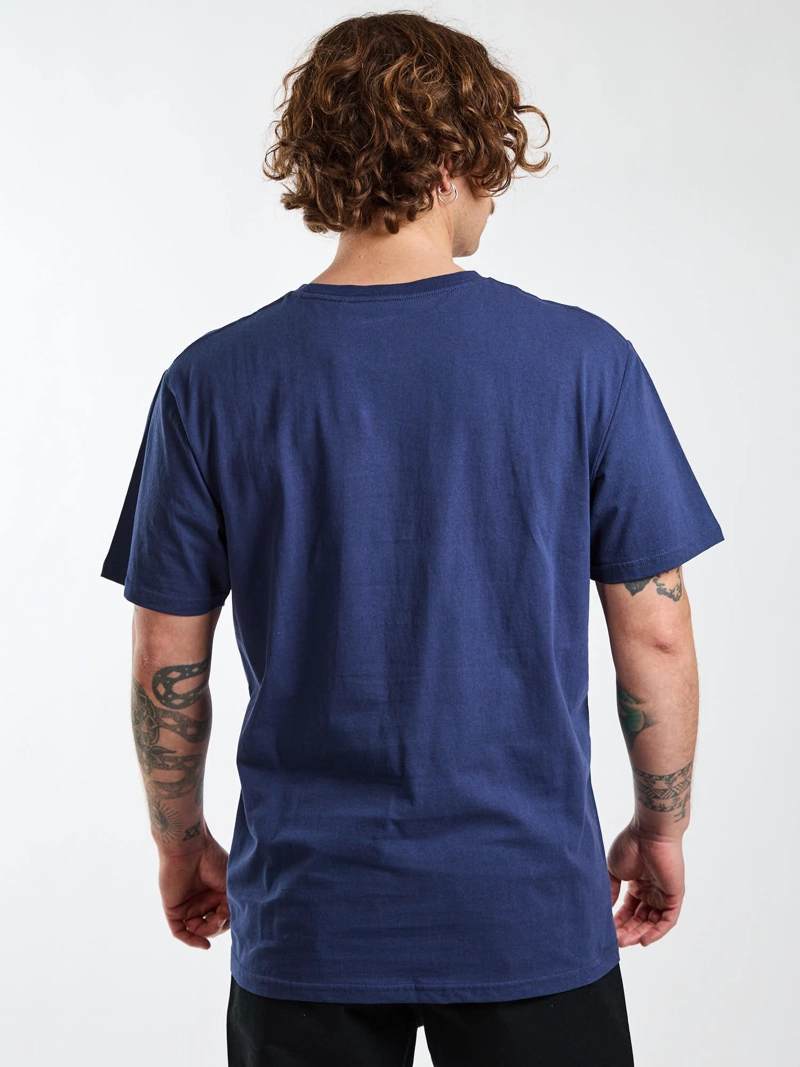 POLERA MC VIBES AZUL HOMBRE MAUI AND SONS - 2