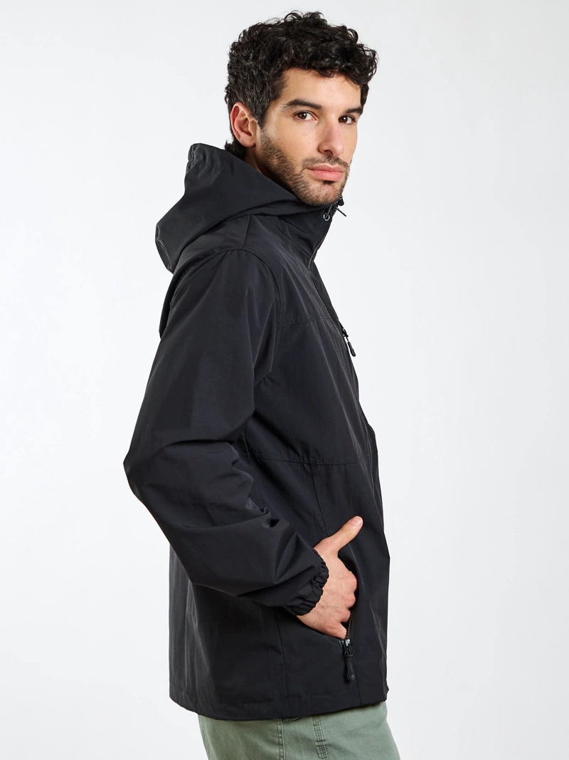 CORTAVIENTO PULSE NEGRO HOMBRE VOLCOM - 3