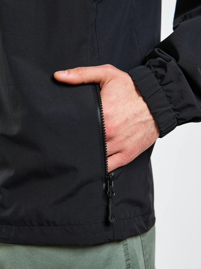 CORTAVIENTO PULSE NEGRO HOMBRE VOLCOM - 7