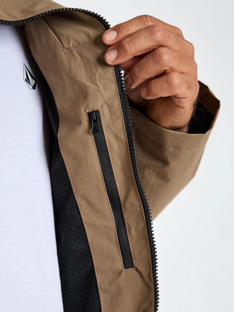 CORTAVIENTO GROUNDED CAFE  HOMBRE VOLCOM - 8