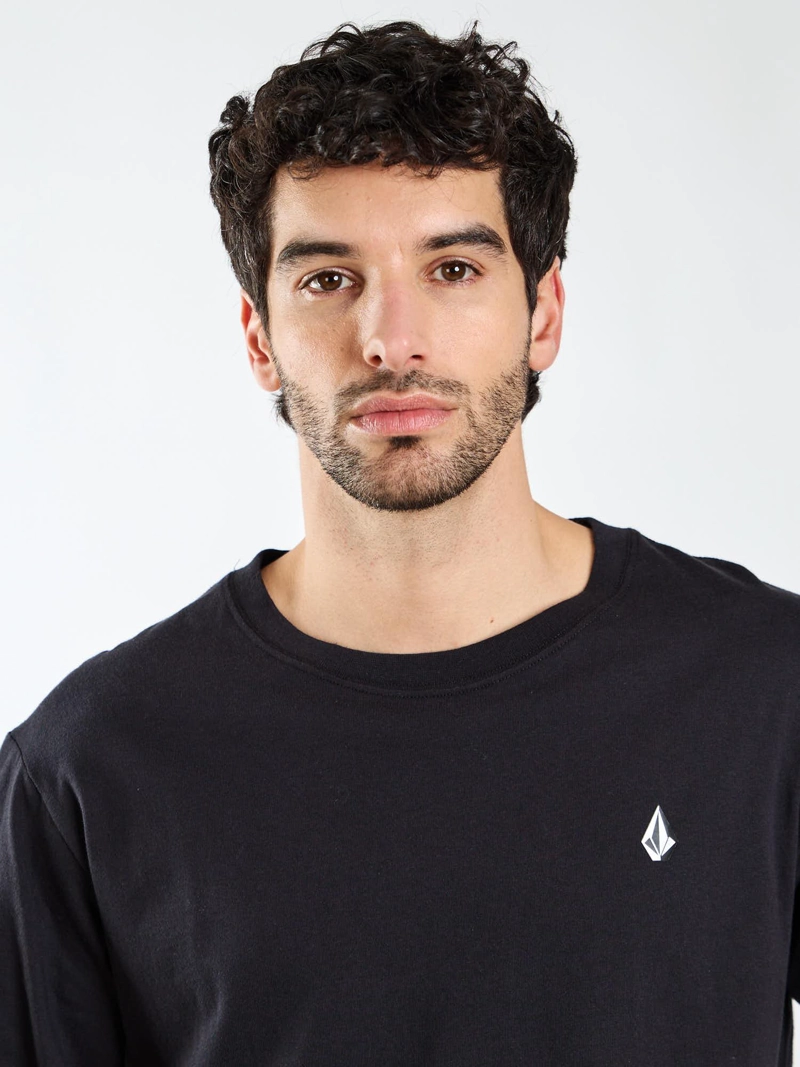 POLERA ML FRACTURE NEGRO HOMBRE VOLCOM - 4
