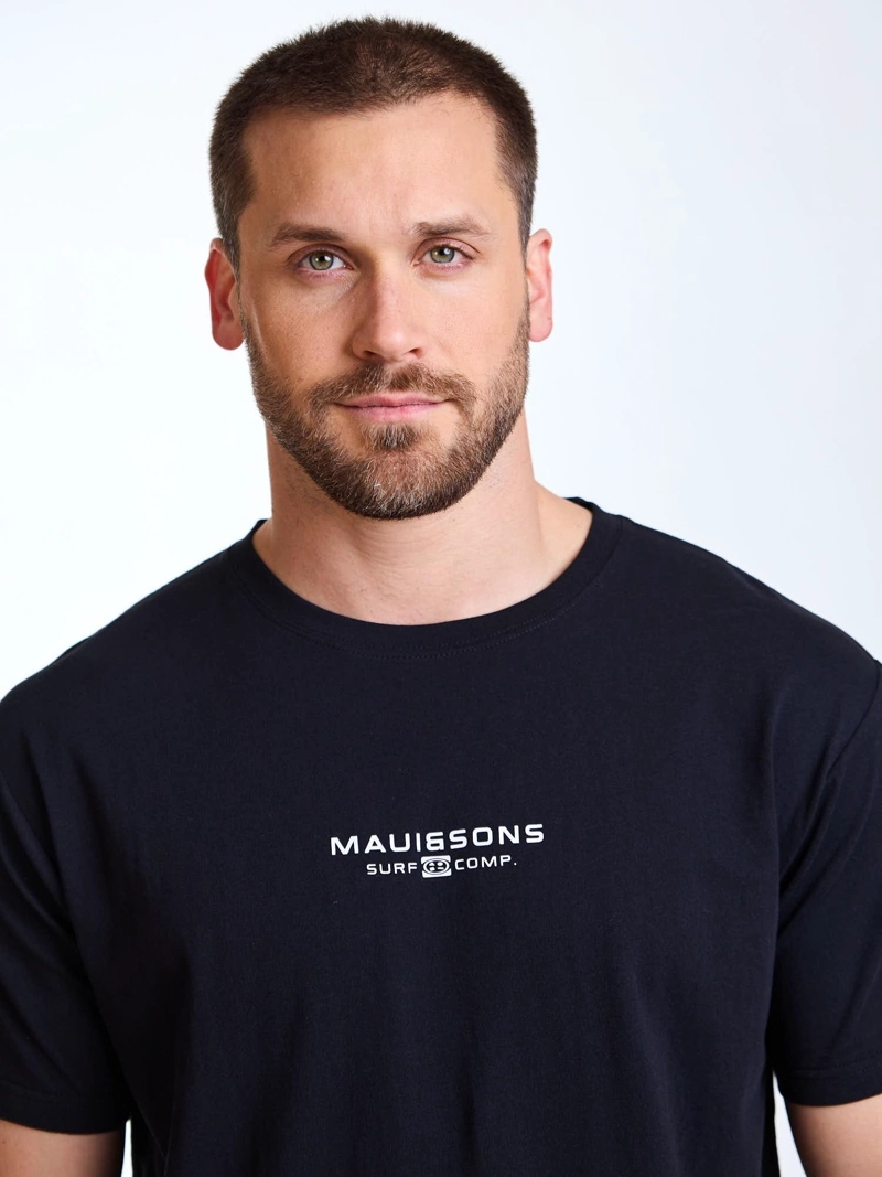 POLERA MC NOMAND NEGRO HOMBRE MAUI AND SONS - 4