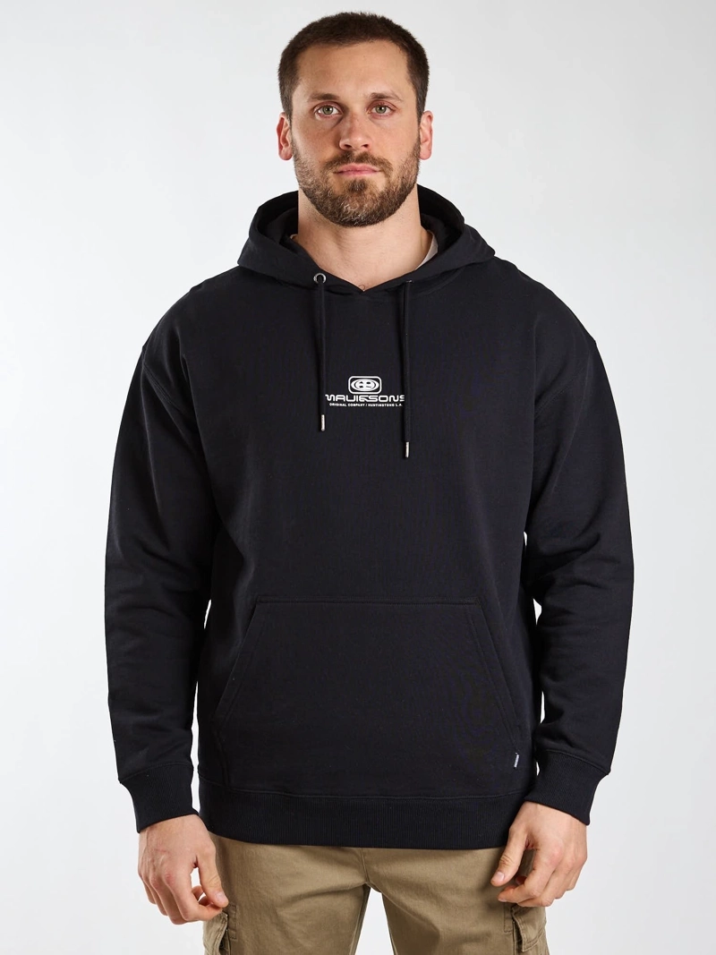 POLERON CANGURO NIGHT CORE NEGRO HOMBRE MAUI AND SONS - 1