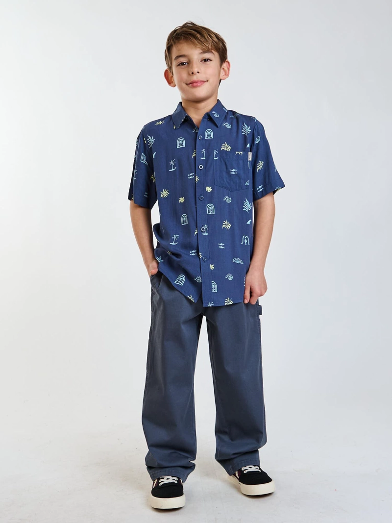 PANTALON JOGGER REEF CELESTE INFANTIL MAUI AND SONS - 6
