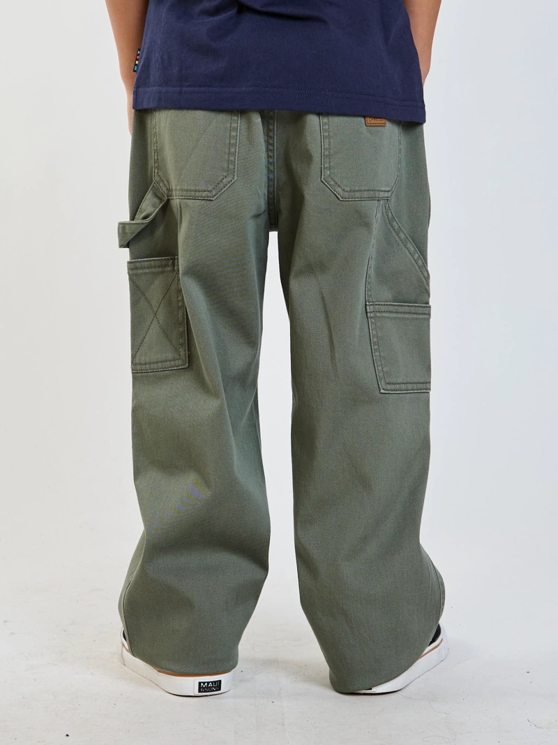 PANTALON JOGGER REEF VERDE INFANTIL MAUI AND SONS - 3