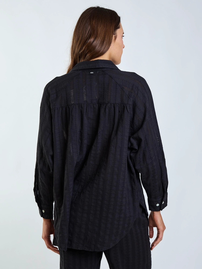 BLUSA ML GILI NEGRO MUJER MAUI AND SONS - 2