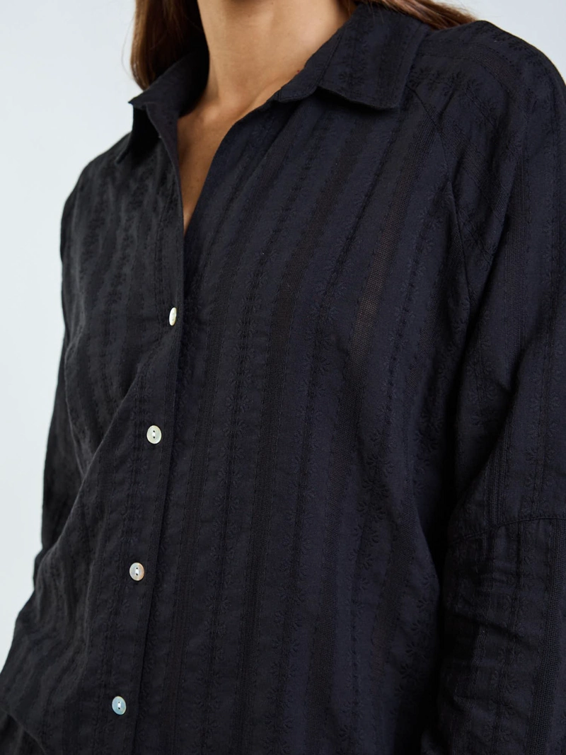 BLUSA ML GILI NEGRO MUJER MAUI AND SONS - 5